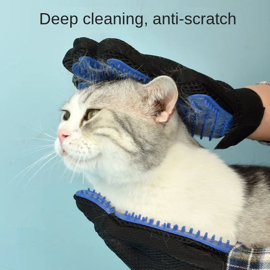 Silicone Pet Grooming & Deshedding Gloves