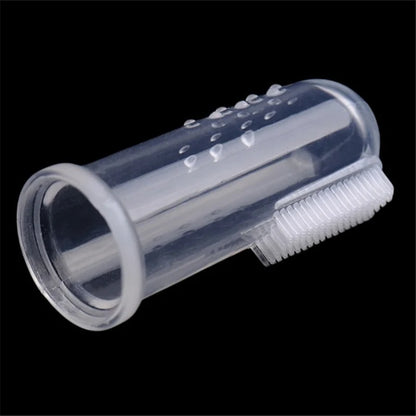 Super Soft Pet Finger Toothbrush - Gentle Teeth Cleaning Tool for Dogs & Cats