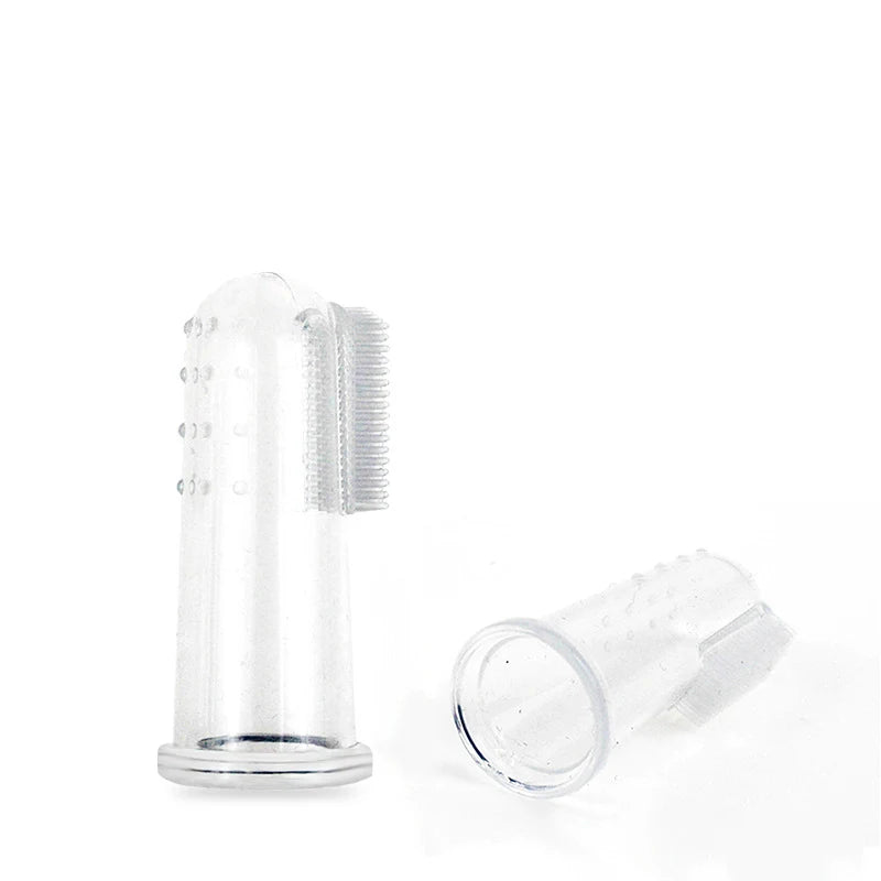 Super Soft Pet Finger Toothbrush - Gentle Teeth Cleaning Tool for Dogs & Cats