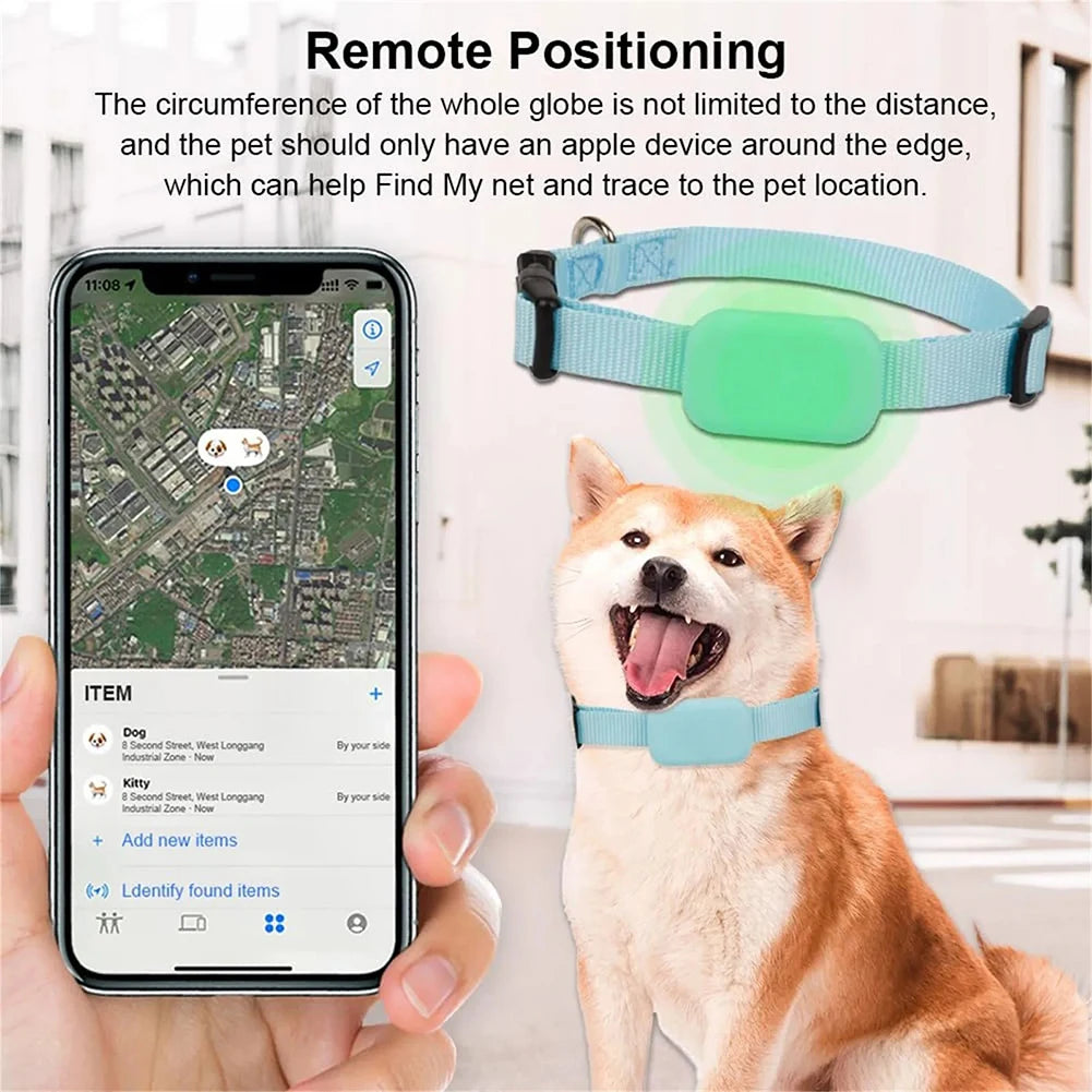 Traceur GPS Étanche pour Chien & Chat | Localisateur d'Animaux sans Abonnement