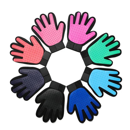 Silicone Pet Grooming & Deshedding Gloves