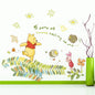 Winnie the Pooh Wall Decal - Cute Cartoon Bear Wall Sticker for Kids' Room, Nursery & Bedroom Decor