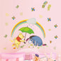 Winnie the Pooh Wall Decal - Cute Cartoon Bear Wall Sticker for Kids' Room, Nursery & Bedroom Decor