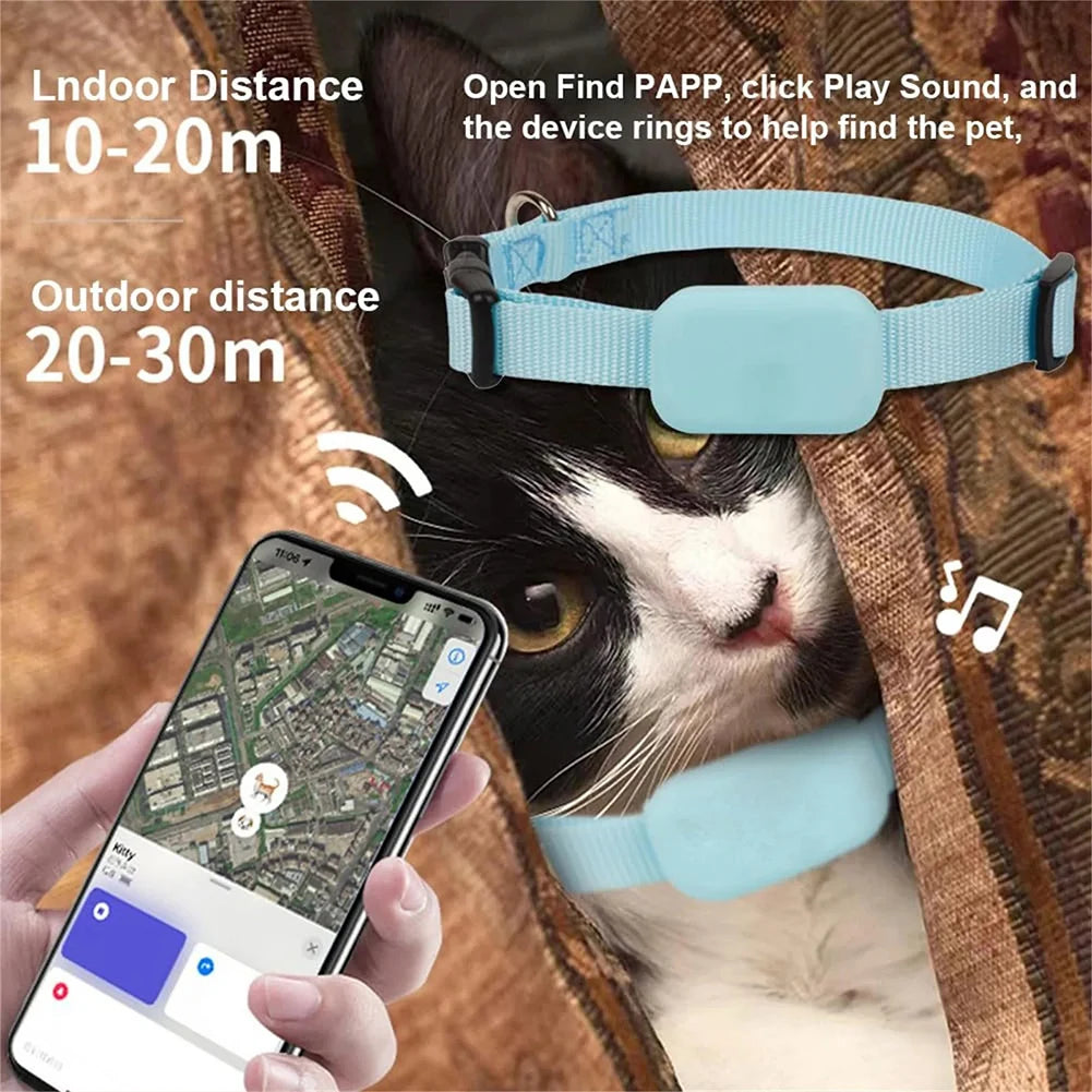 Traceur GPS Étanche pour Chien & Chat | Localisateur d'Animaux sans Abonnement