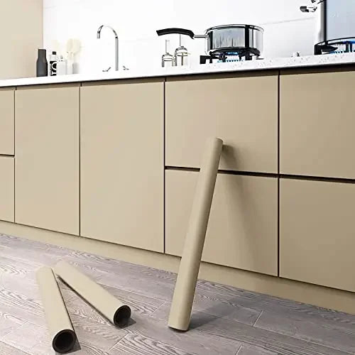 10M Kitchen Oil-Proof Wallpaper - Waterproof, Self-Adhesive Film for Cabinet Renovation & Wall Decor