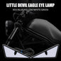 Phares LED "Devil Eyes" Universels | Feux Diurnes Décoratifs pour Voiture & Moto