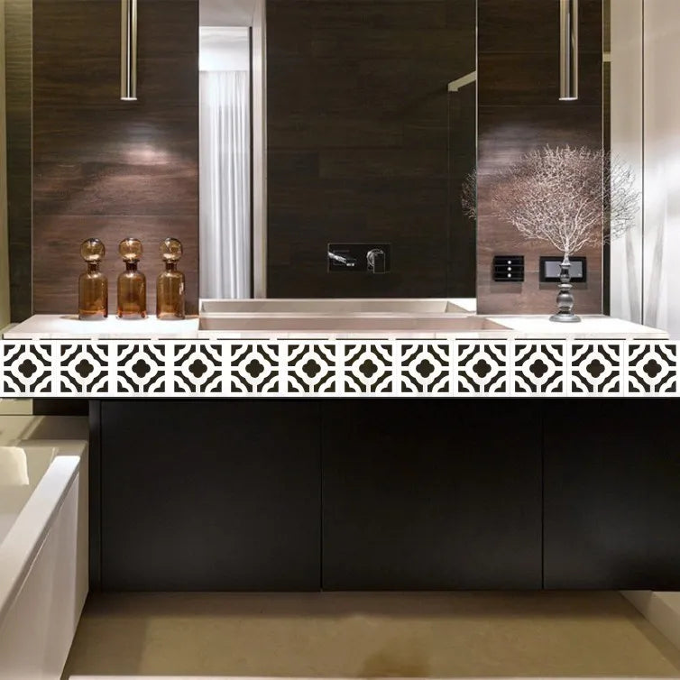 Acrylic Mirror Wall Sticker - Self-Adhesive Corner Line & Border Strip for Home Decor (5cm/10cm Width)