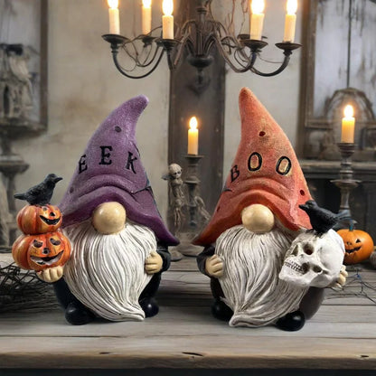 Resin Miniature Sculpture - Halloween Decor & Art Figurine for Holiday Party & Home Aesthetic