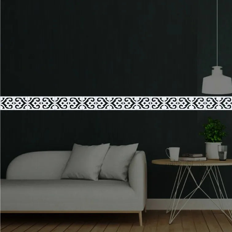 Acrylic Mirror Wall Sticker - Self-Adhesive Corner Line & Border Strip for Home Decor (5cm/10cm Width)