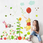 Winnie the Pooh Wall Decal - Cute Cartoon Bear Wall Sticker for Kids' Room, Nursery & Bedroom Decor
