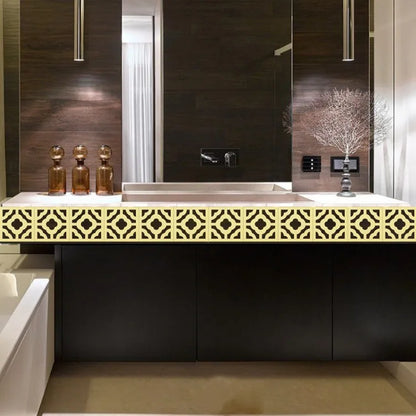 Acrylic Mirror Wall Sticker - Self-Adhesive Corner Line & Border Strip for Home Decor (5cm/10cm Width)