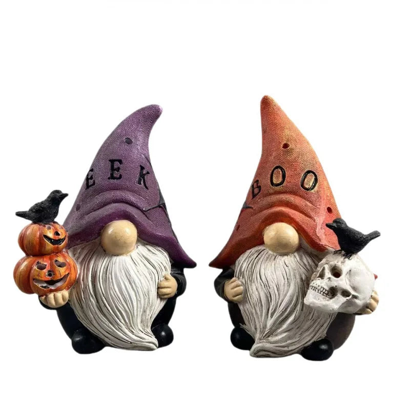 Resin Miniature Sculpture - Halloween Decor & Art Figurine for Holiday Party & Home Aesthetic