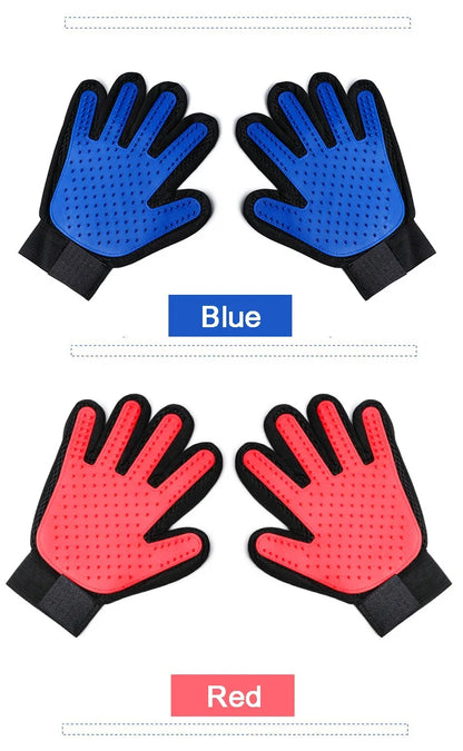 Silicone Pet Grooming & Deshedding Gloves