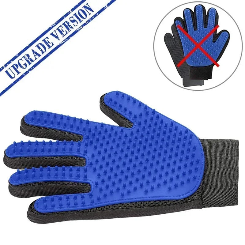 Silicone Pet Grooming & Deshedding Gloves