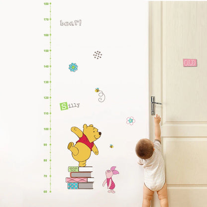 Winnie the Pooh Wall Decal - Cute Cartoon Bear Wall Sticker for Kids' Room, Nursery & Bedroom Decor