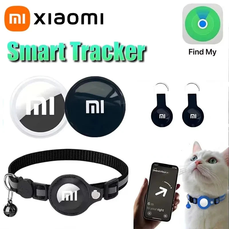 Xiaomi Mini GPS Tracker System Find My App Air Tag Smart Bluetooth Locator Child Finder Bag Anti-Loss Pet Collar With Tracker