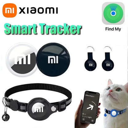 Xiaomi Mini GPS Tracker System Find My App Air Tag Smart Bluetooth Locator Child Finder Bag Anti-Loss Pet Collar With Tracker
