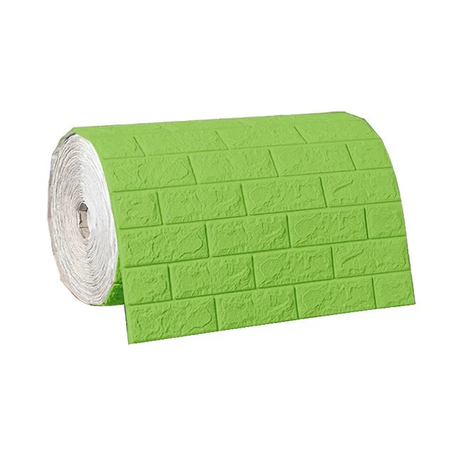 3D Peel and Stick Brick Wall Panels - Self-Adhesive & Waterproof Foam Wallpaper for Home Decor