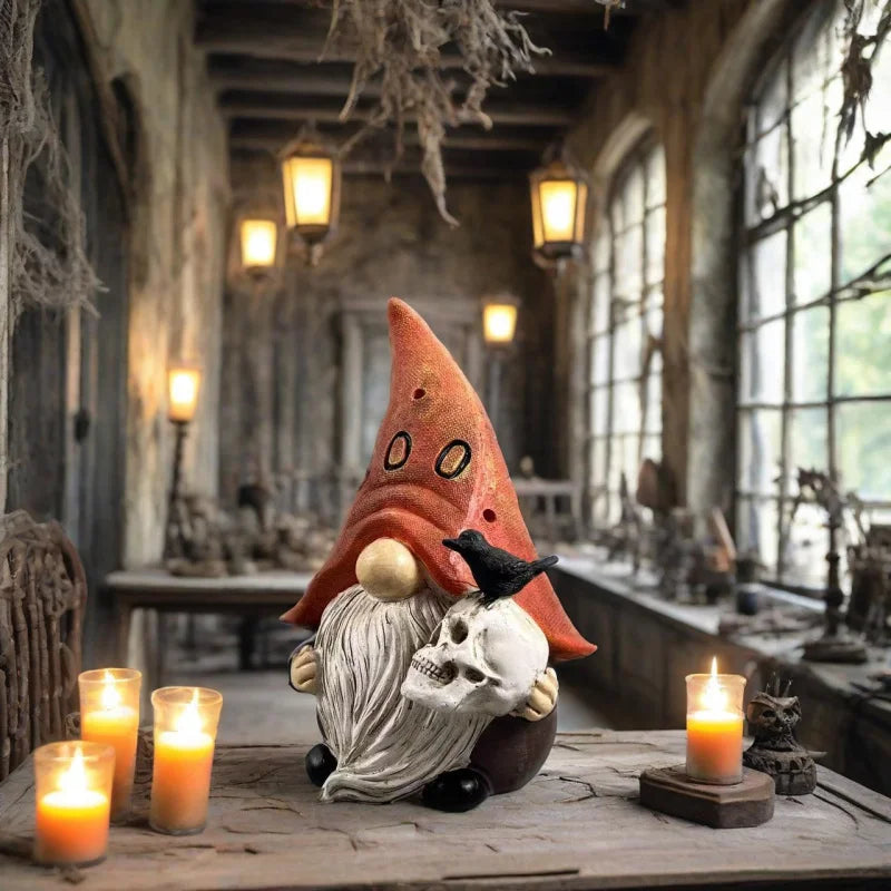 Resin Miniature Sculpture - Halloween Decor & Art Figurine for Holiday Party & Home Aesthetic