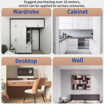 10M Kitchen Oil-Proof Wallpaper - Waterproof, Self-Adhesive Film for Cabinet Renovation & Wall Decor