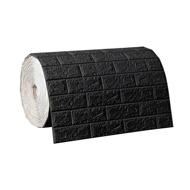 3D Peel and Stick Brick Wall Panels - Self-Adhesive & Waterproof Foam Wallpaper for Home Decor