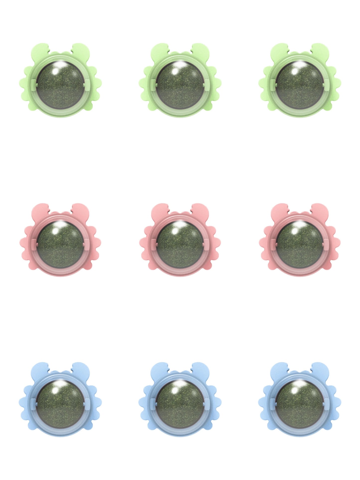 Rotatable Catnip Ball for Teeth Cleaning