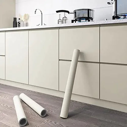 10M Kitchen Oil-Proof Wallpaper - Waterproof, Self-Adhesive Film for Cabinet Renovation & Wall Decor