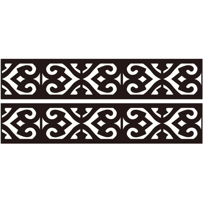 Acrylic Mirror Wall Sticker - Self-Adhesive Corner Line & Border Strip for Home Decor (5cm/10cm Width)