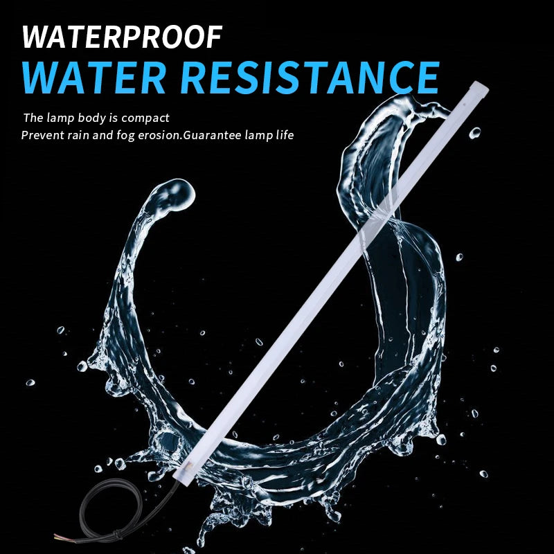 Lot de 2 Clignotants Moto LED Universels | Feux de Jour, Frein & Position Étanche