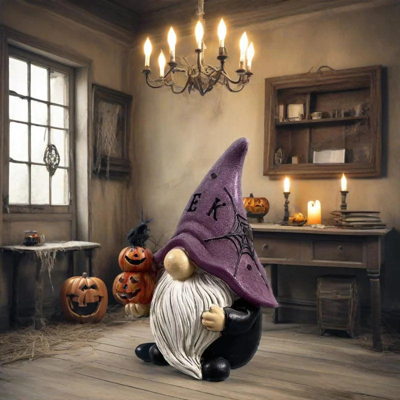 Resin Miniature Sculpture - Halloween Decor & Art Figurine for Holiday Party & Home Aesthetic