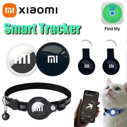 Xiaomi Mini GPS Tracker System Find My App Air Tag Smart Bluetooth Locator Child Finder Bag Anti-Loss Pet Collar With Tracker