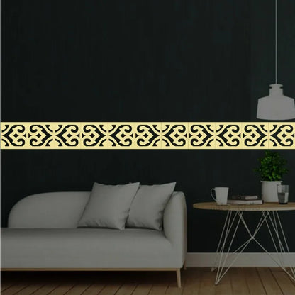 Acrylic Mirror Wall Sticker - Self-Adhesive Corner Line & Border Strip for Home Decor (5cm/10cm Width)